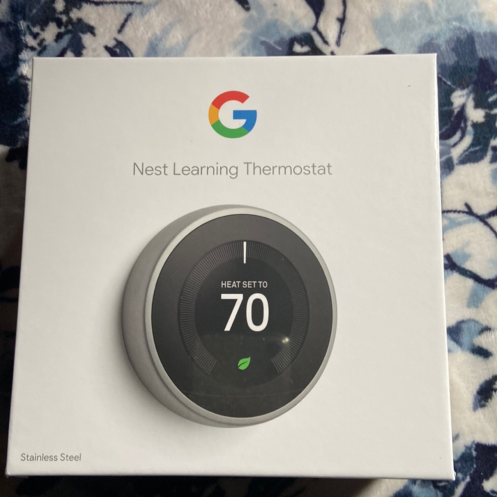 Google Nest Learning Thermostat brand new never opened